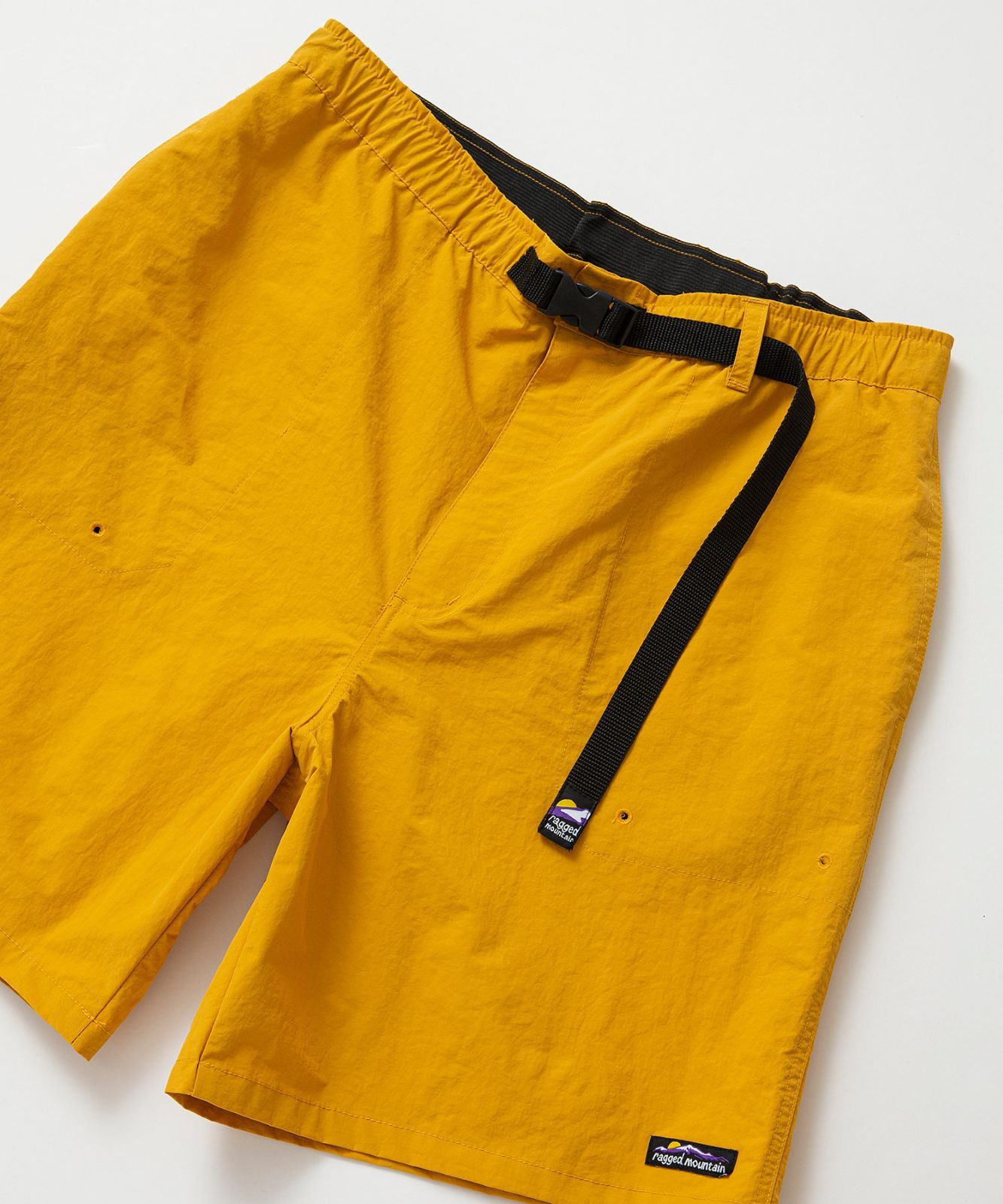 WILMOT ナイロン バギーショーツ RAGGED MOUNTAIN 撥水 水陸両用 イエロー