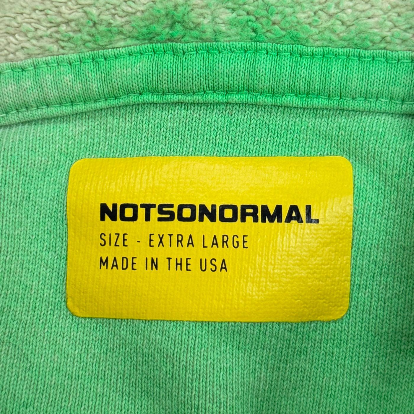 定価46200円 NOTSONORMAL 23AW-UKFTR02 REVERSED HOODIE リバース 