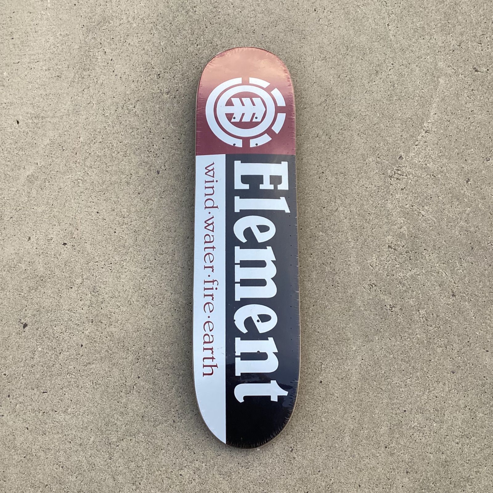 BAM スケートボード デッキ ロゴ入り 紫 ELEMENT ELEMENT エレメント スケートボード デッキ 8.0inch GREAT