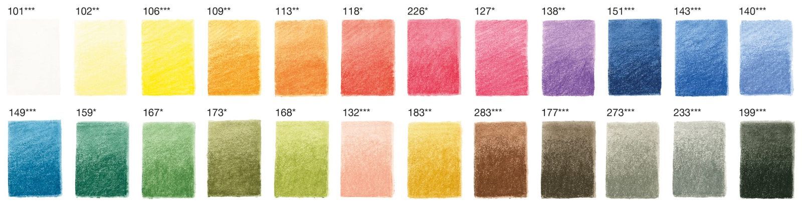  ピットパステル色鉛筆 セット 缶入 ファーバーカステル 112124 日本 鉛筆 筆記具