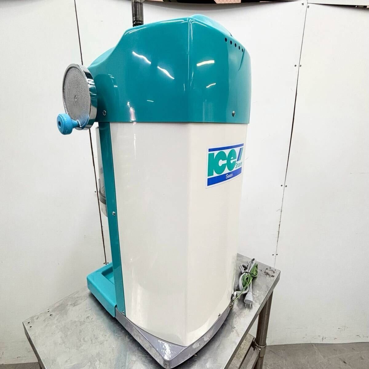 池永鉄工 かき氷機 スワン SI-100S Swan ブロック氷専用氷削機