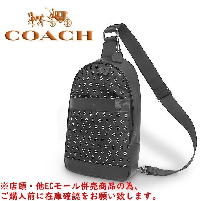 併売商品※◇美品◇COACH【コーチ】ボディバッグ ナイロン レザー