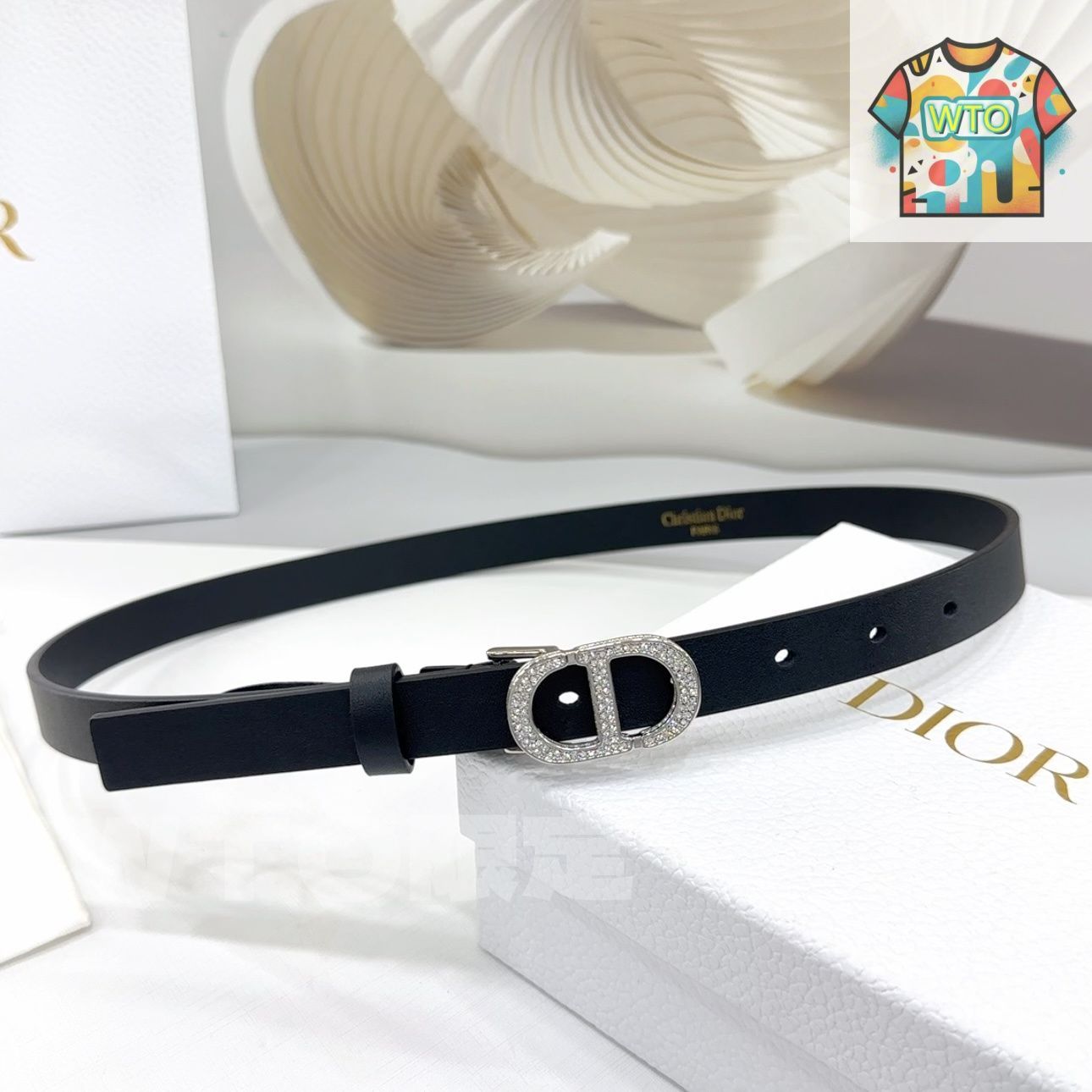 【上品エレガントスタイルに☆】Dior ベルト付き半袖ジャケット 106965_G_1702946889414.jpg