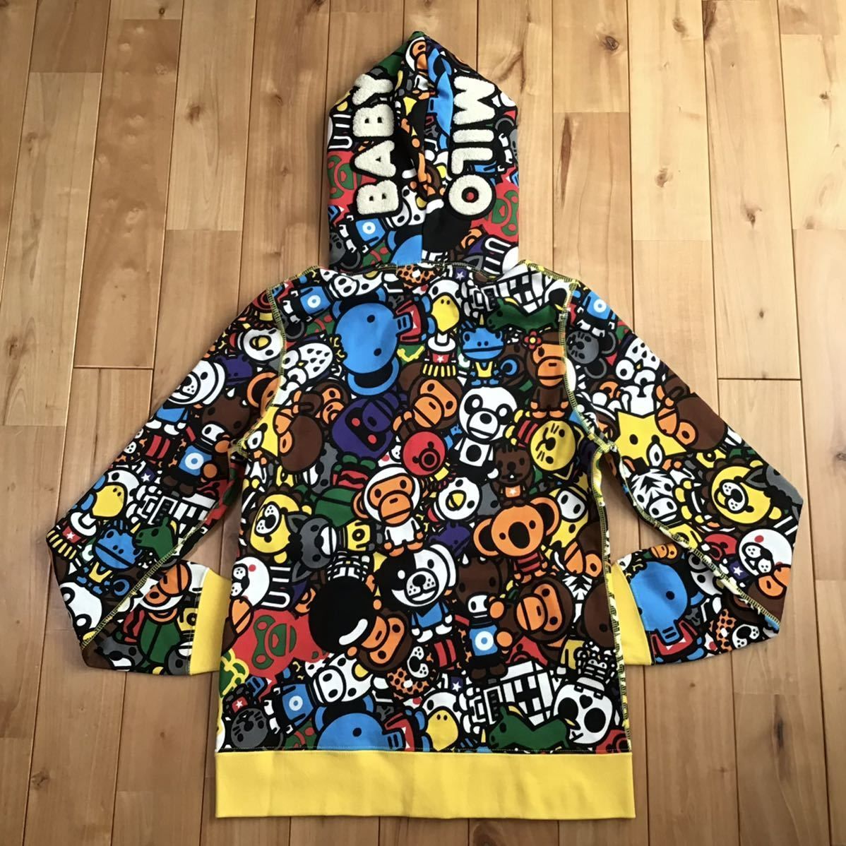 A BATHING APE ベビーマイロ 迷彩 フルジップ パーカー - パーカー