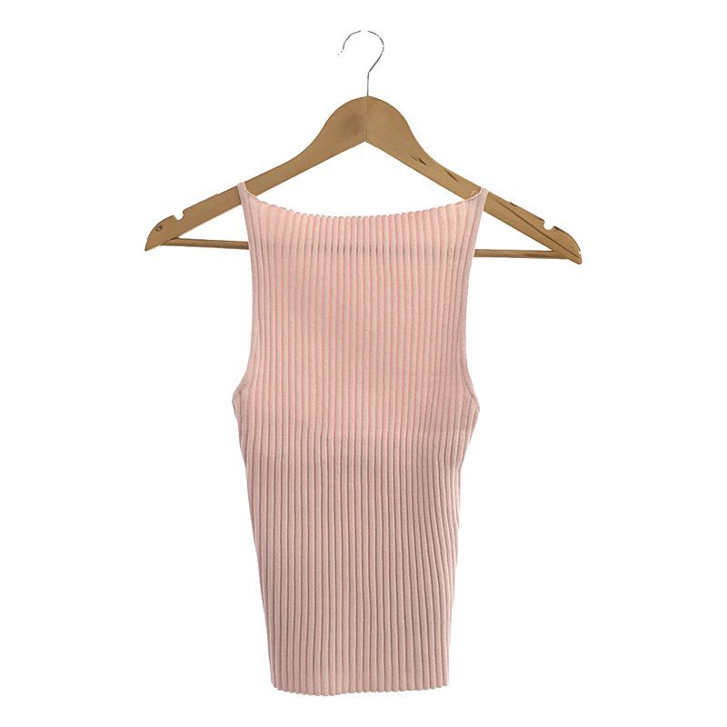 THE SHISHIKUI / シシクイ | KNIT CAMI リブニット キャミソール | F 