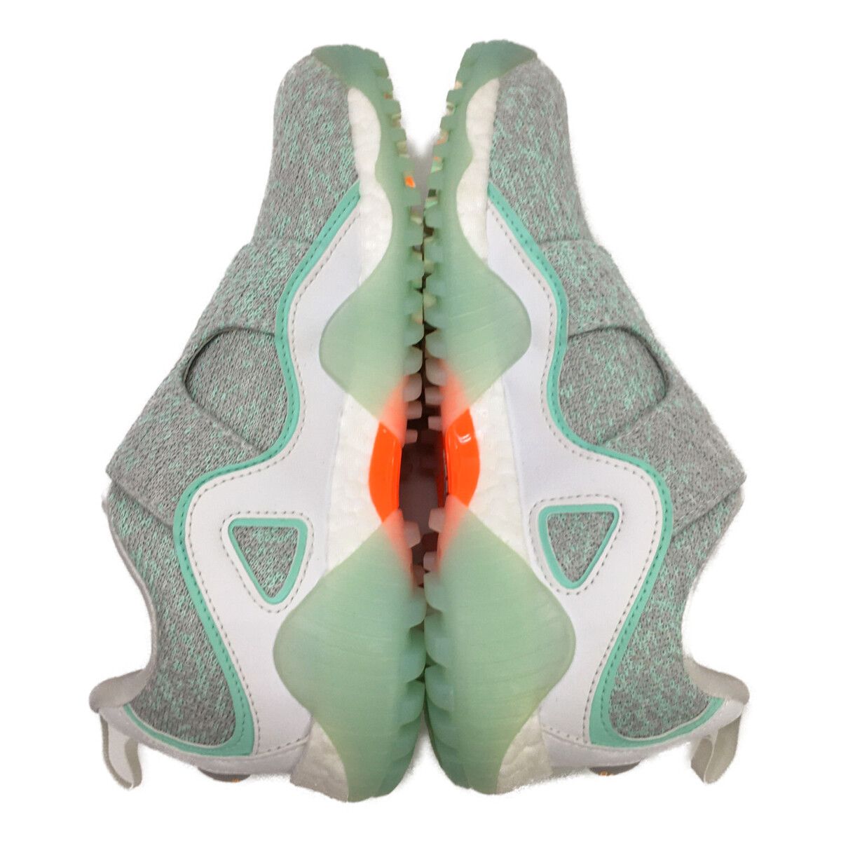 アディダスゴルフ adidas GOLF ゴルフシューズ 22.5cm ホワイト ミント コードカオス ボア21 スパイクレス [