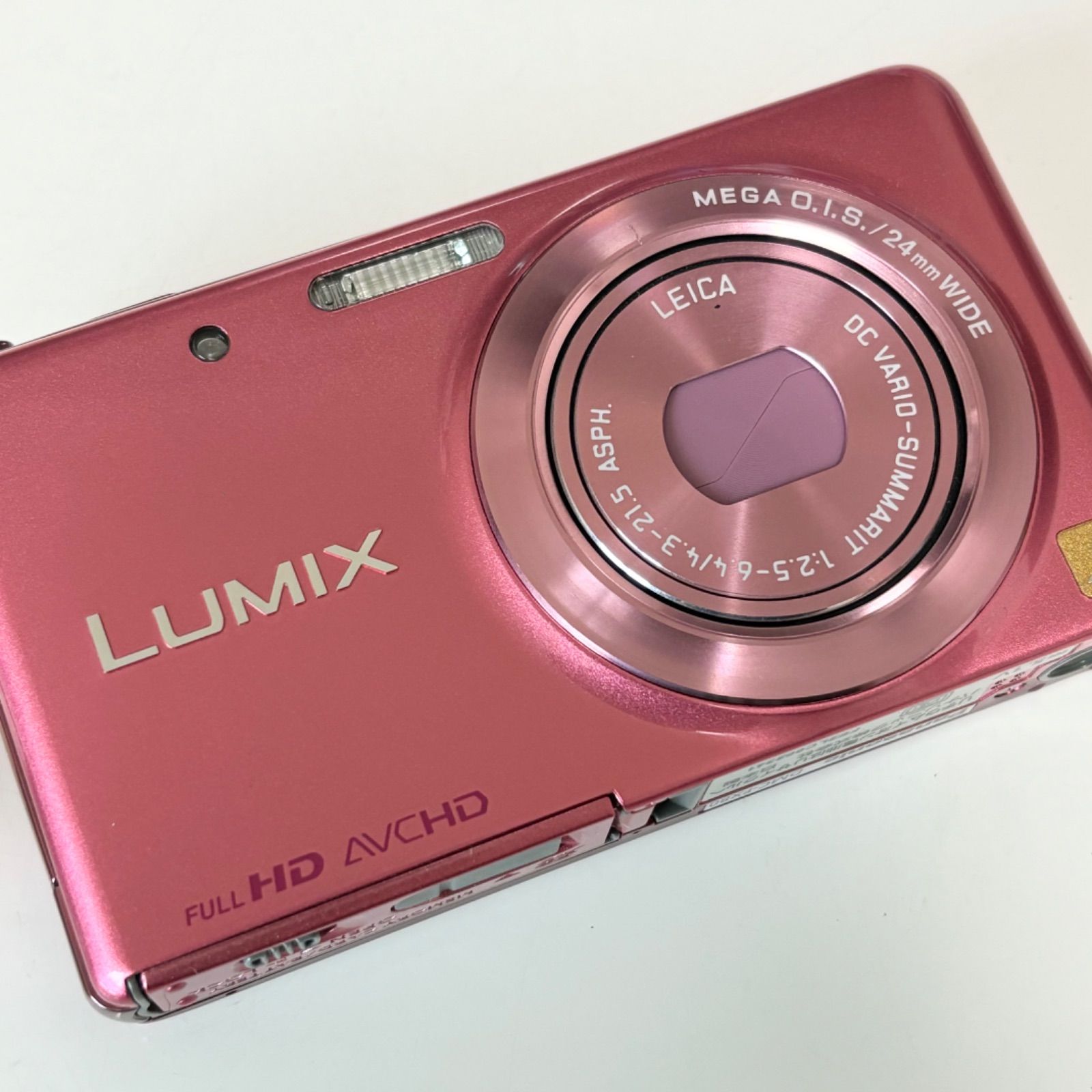 Panasonic DMC-FX80 デジタルカメラ ピンク パナソニック LUMIX DMC