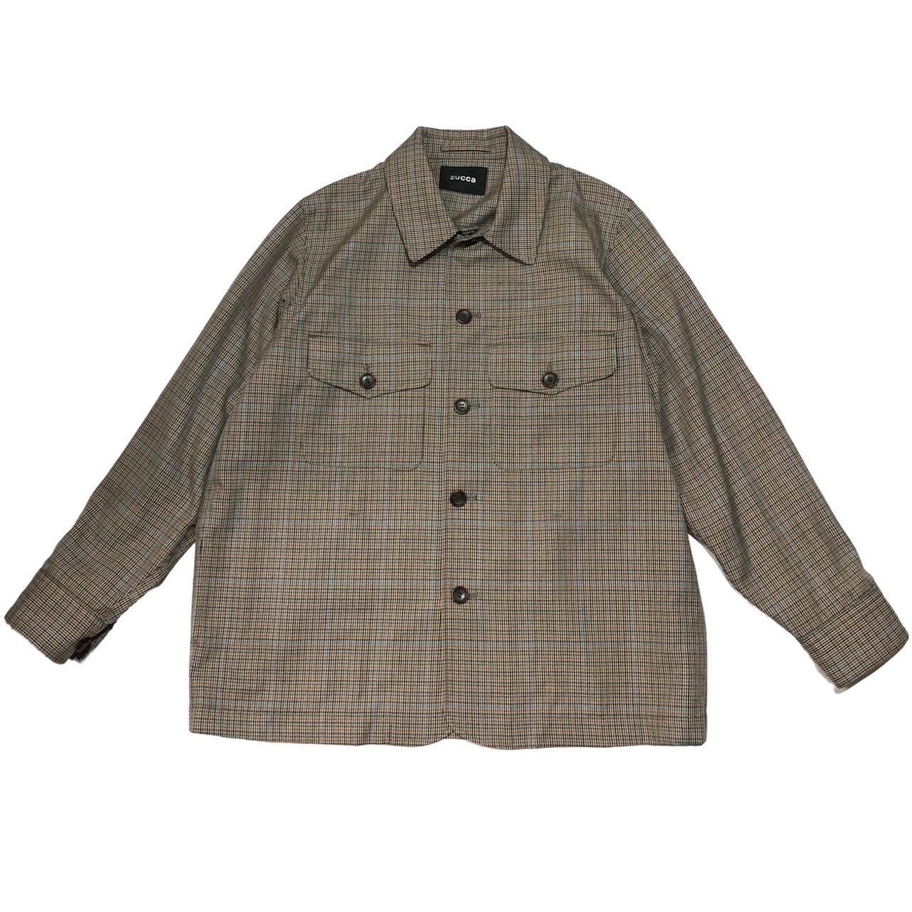 ZUCCa(ズッカ) 22AW TWチェック&ドットシャツ×パンツセットアップ TOP 