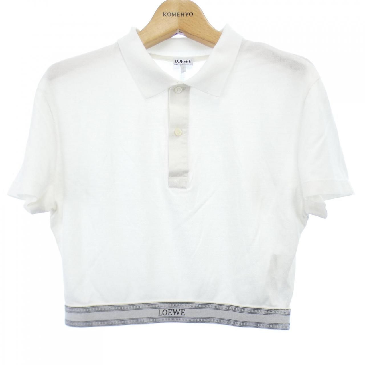 ロエベ LOEWE ポロシャツ ロエベ LOEWE 黒 半袖 ポロシャツ M