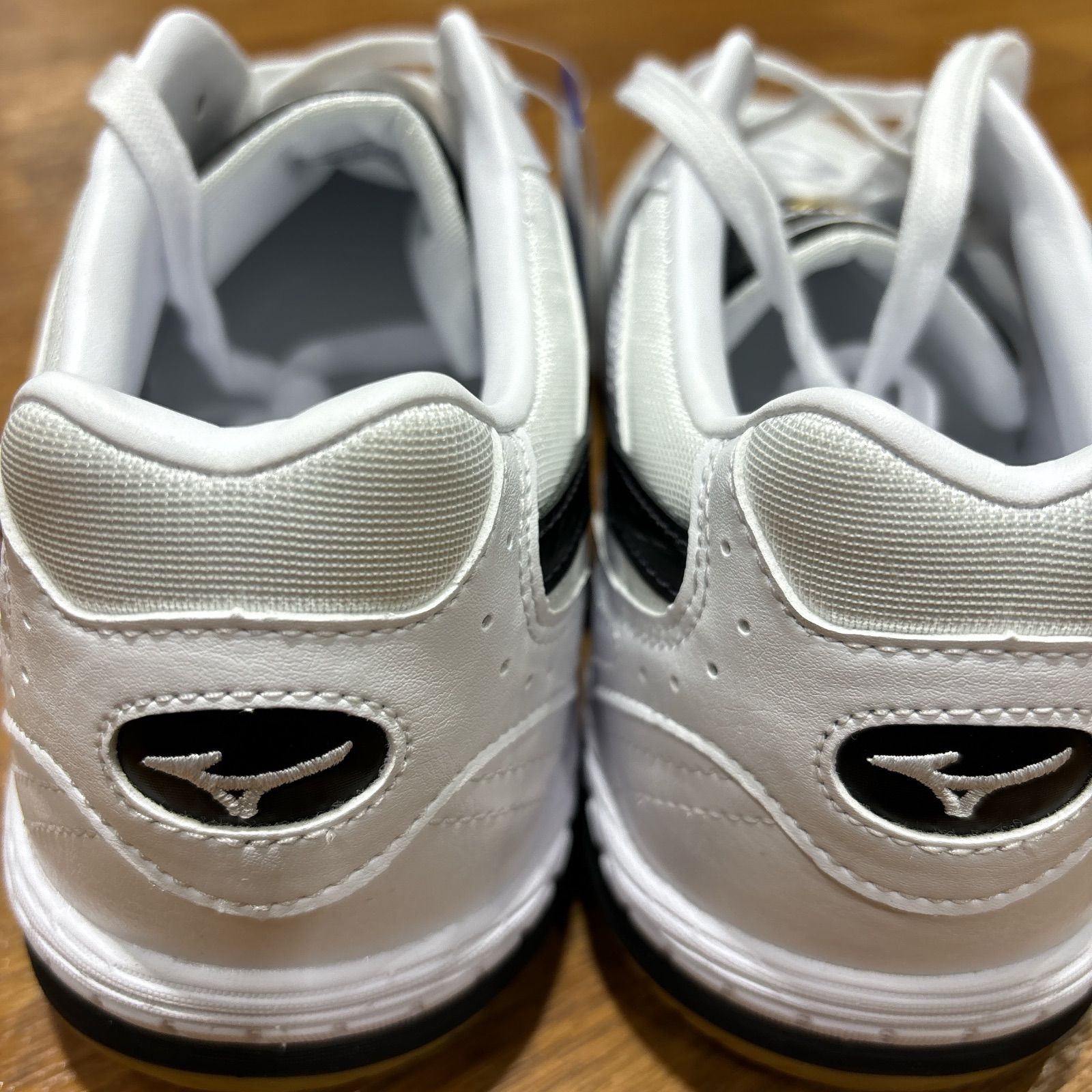 MIZUNO WAVE DRIVE 0 ミズノ ウエーブドライブ 0 メンズ 卓球 シューズ 81GA2201 09 27cm ホワイト|ブラック シューズ袋付き