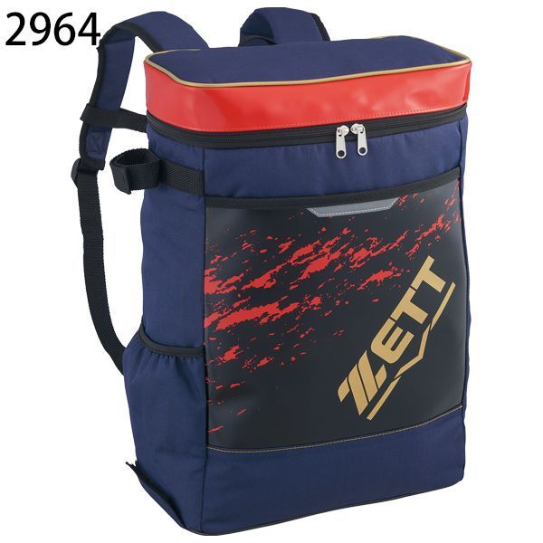 ゼット ZETT 野球 少年用デイパック バッグ リュック バックパック 20L 限定 BA1523F バット収納可能