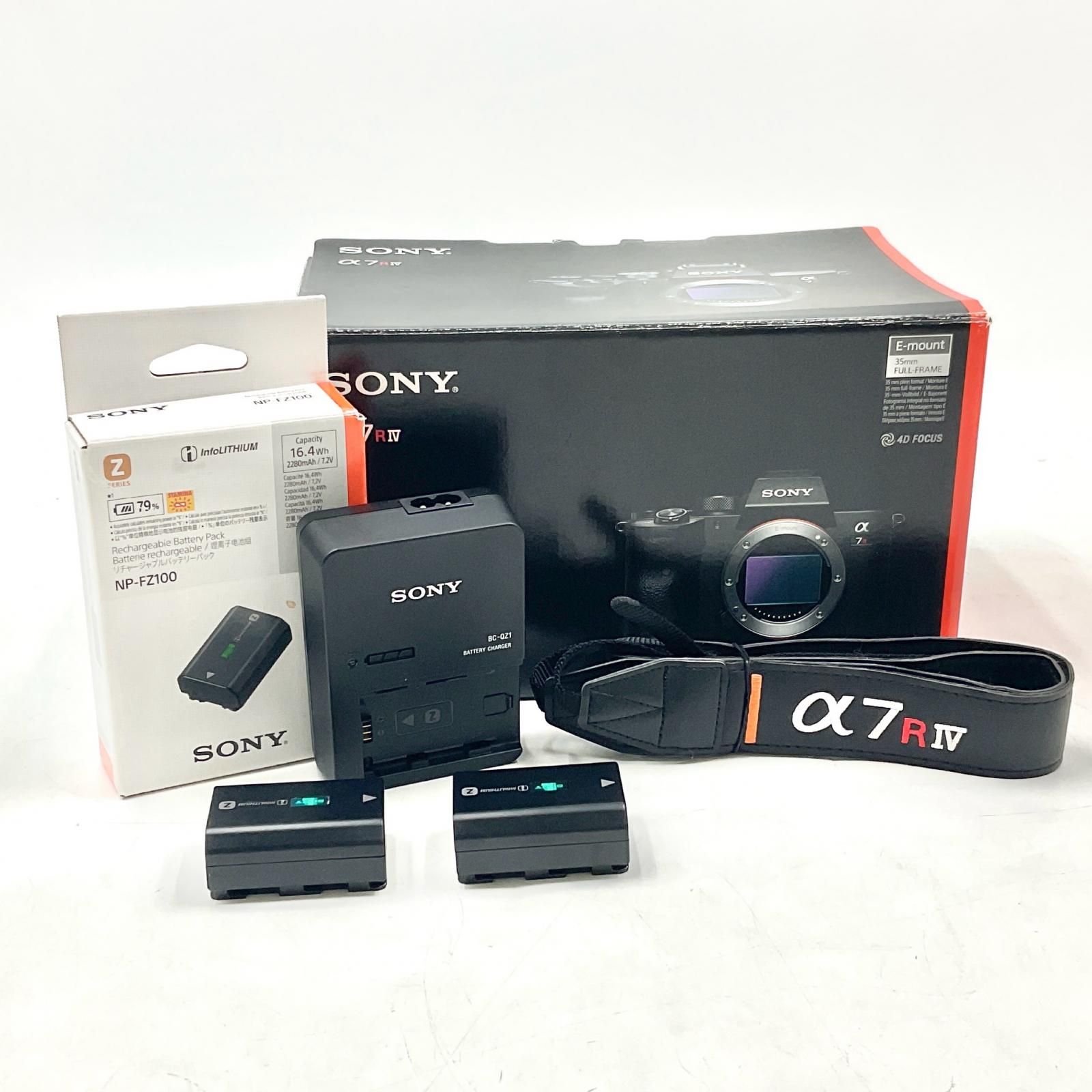 Sony α7R IV (ILCE-7Rm4) ボディー 元箱付属品 超美品 【公式通販】