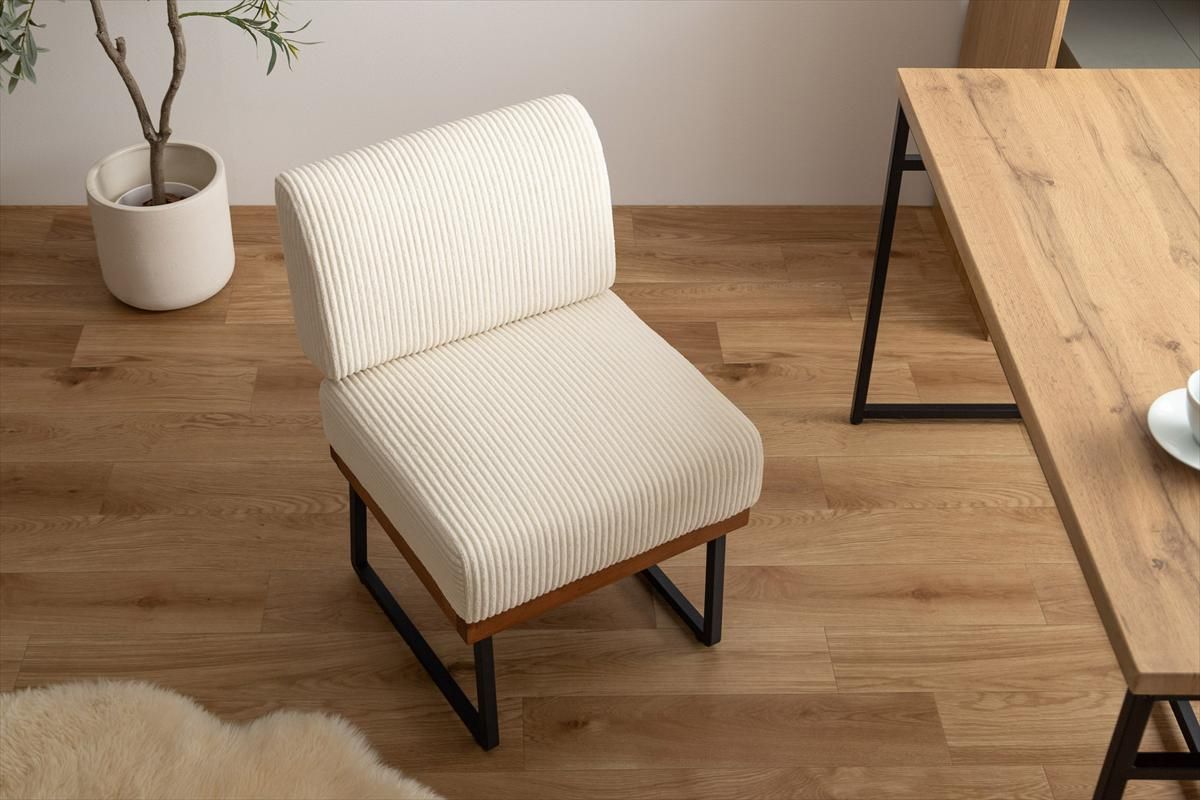 特価』 座面高：43 ブラウン (cm) ダイニングチェア 2脚入り 大川家具  