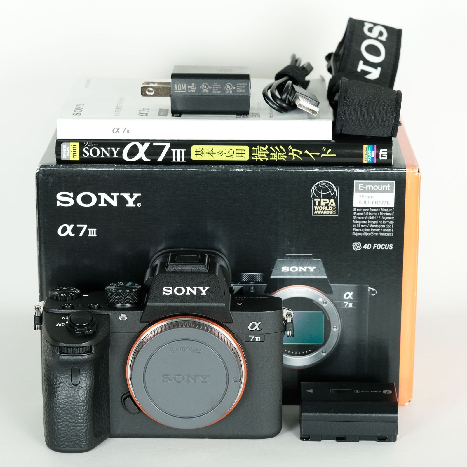 【美品・シャッター1076枚】SONY α7 III ボディ ILCE-7M3 美品｜シャッター数2,213回] SONY α7 III（ILCE-7M3） [ボディ
