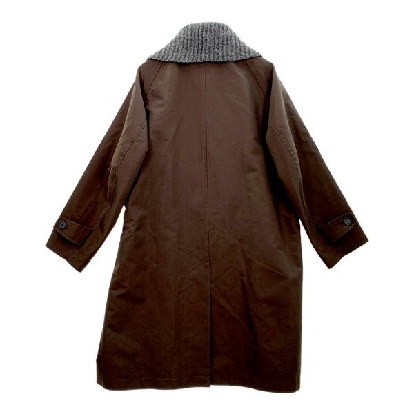 kolor カラー WE サージ ドッキング COAT ステンカラーコート 美品 ロング丈 ニット ベルト付き 20WCM-C04104 メンズ  アウター DM12651□ - メルカリ