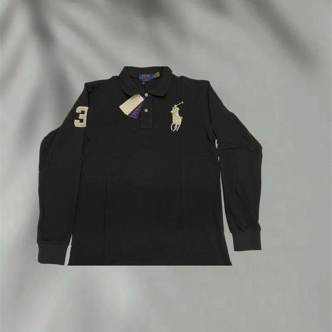 Polo Ralph Lauren ポロシャツ 長袖 通気 通勤 アウトドア [並行
