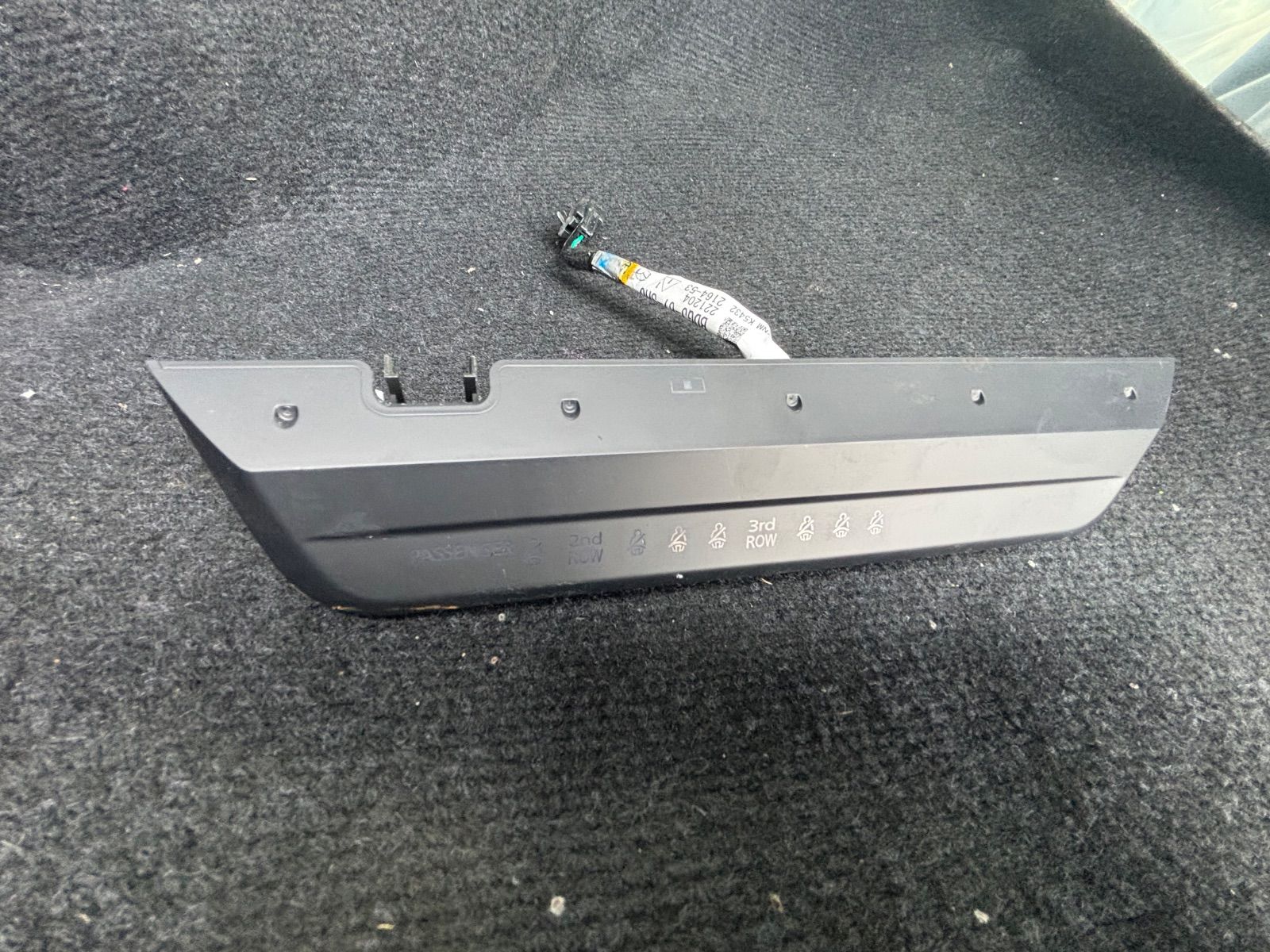 マツダ CX-60 安い 衝突回避警告乗客 SRS インジケーター K616 55260A