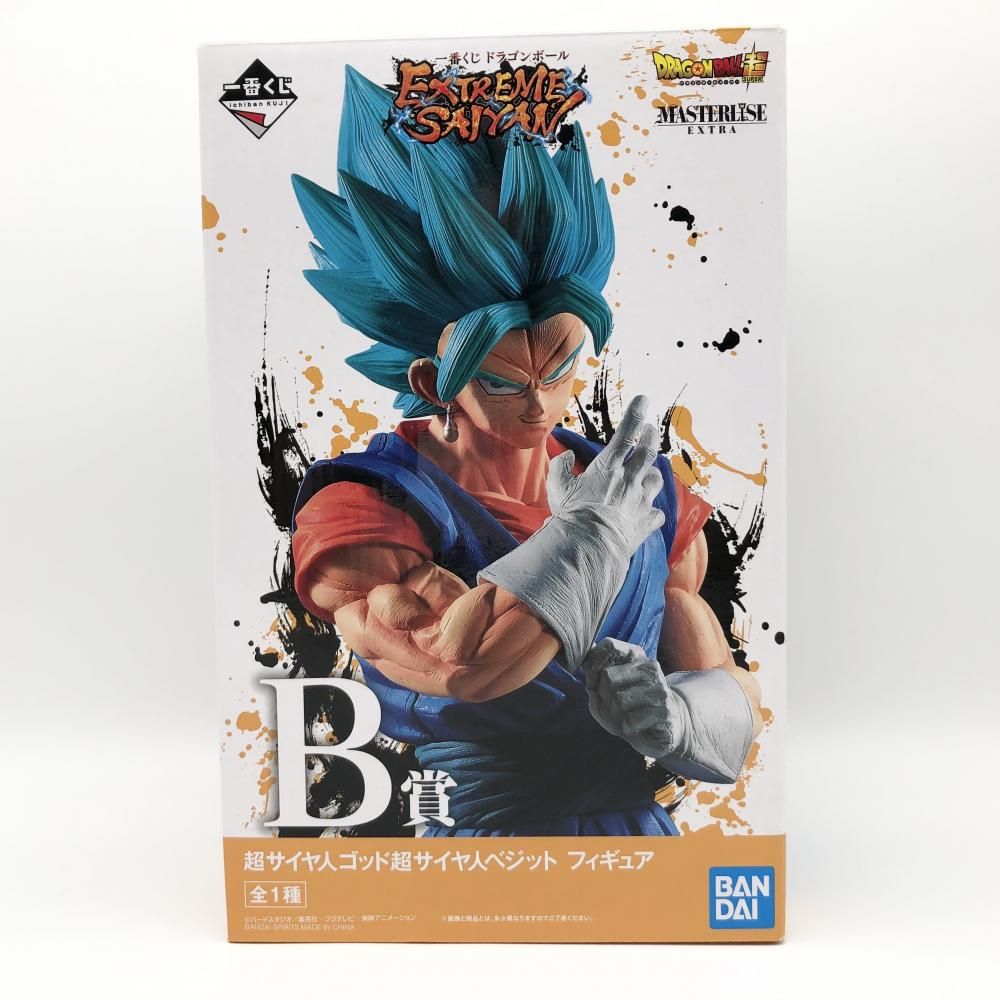 中古】開封 バンダイ 一番くじ ドラゴンボール EXTREME SAIYAN B賞 超サイヤ人ゴッド超サイヤ人ベジット フィギュア[17] - メルカリ