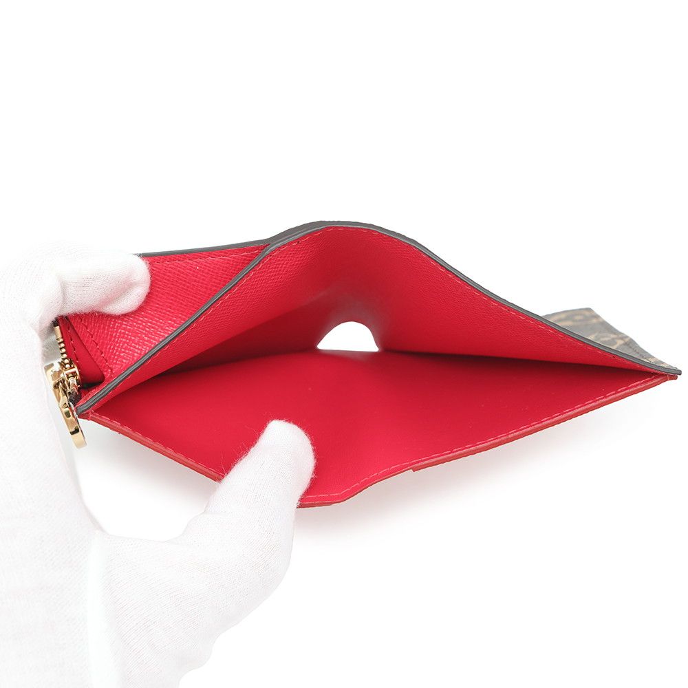 ルイヴィトン 二つ折り財布 モノグラム LV×TM ポルトフォイユ・リサ  