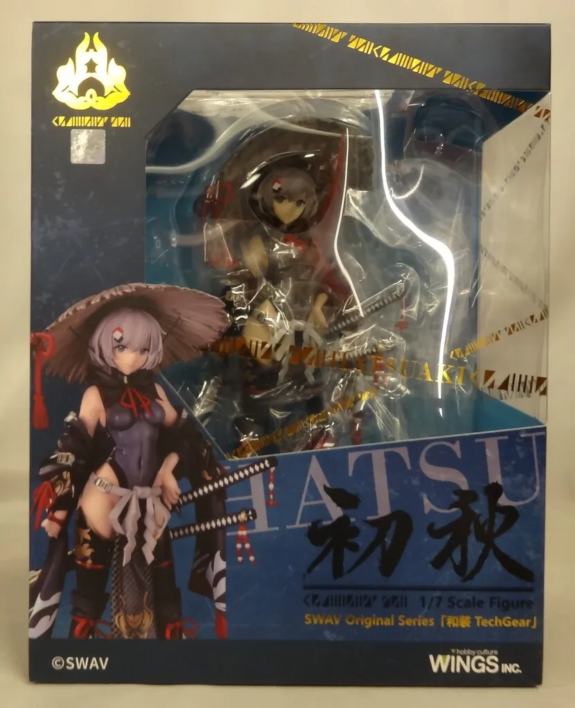【未開封】WINGS 初秋 和装TechGear 1/7 完成品 フィギュア Amazon | 初秋 1/7スケール PVC&ABS製塗装済み完成品フィギュア