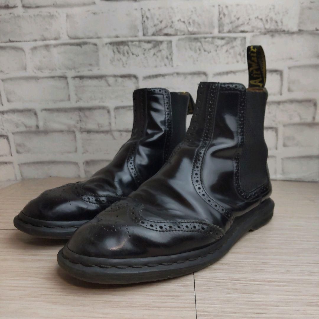 Dr.Martens GRAEME BROGUE ウイングチップサイドゴアブーツ