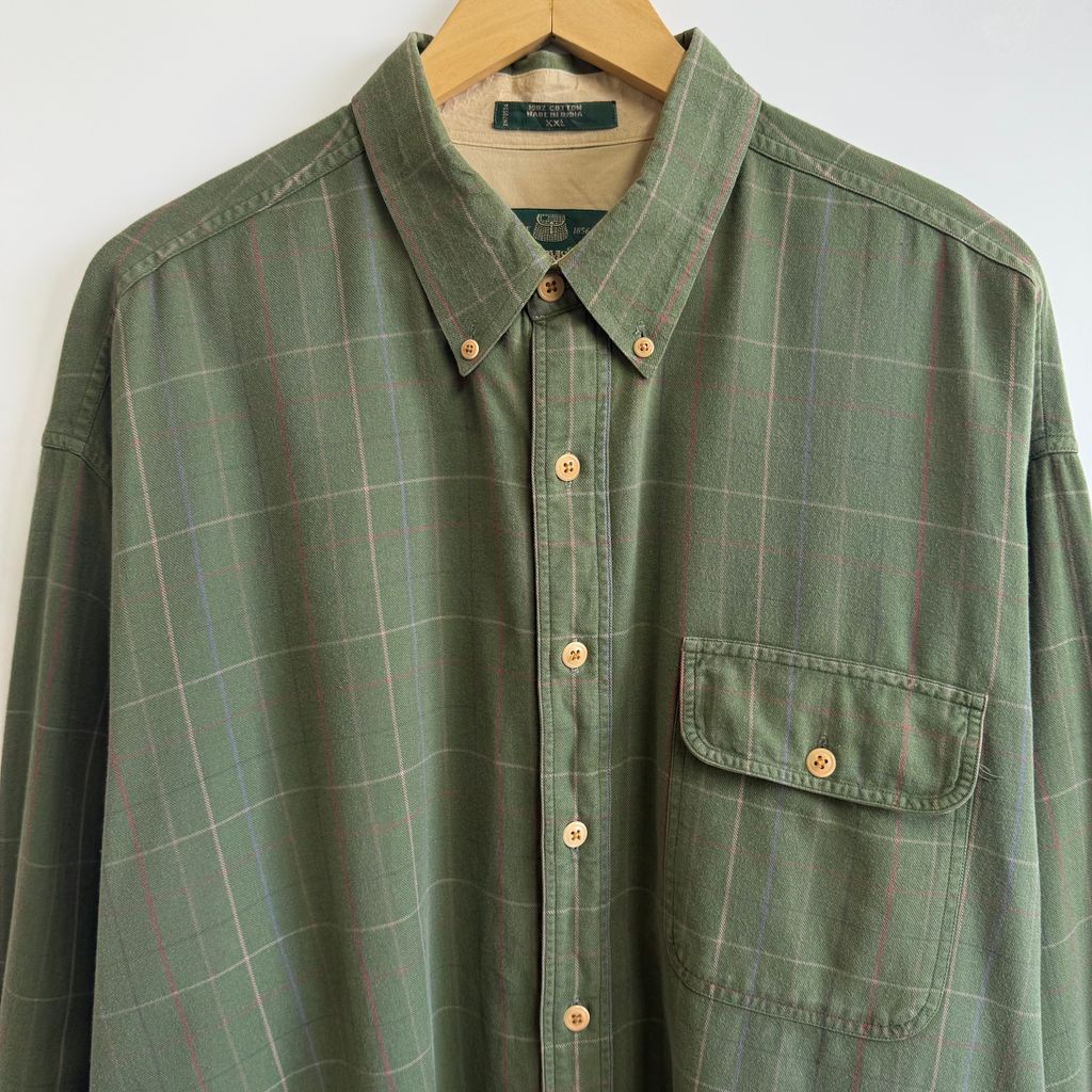 90's ORVIS オービス ボタンダウンシャツ コットンシャツ