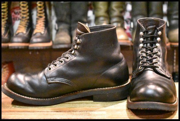 REDWINGレッドウィング　8130 刺繍羽タグ　ソールカスタム REDWINGレッドウィング 8130 刺繍羽タグ ソールカスタム