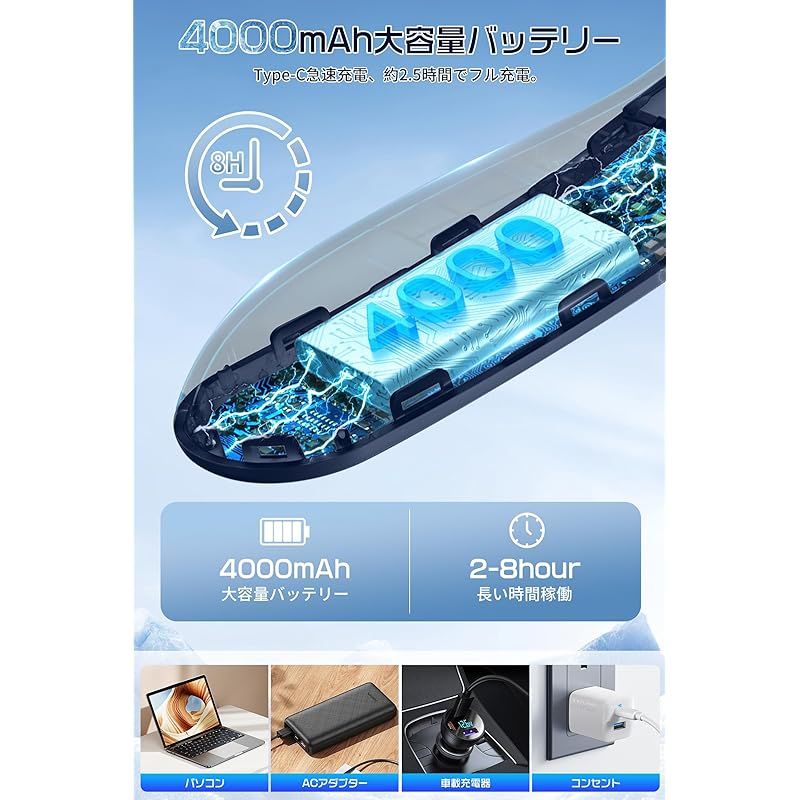 涼しいネックファン