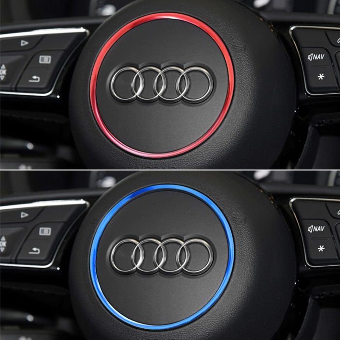 Audi A3, A4, A5, A6, RS3, RS4のステアリングホイール アウディ RS3 RS4 RS5 A3 A4 B9 A5 S3 S4 S5 2017-2021 完全に穴