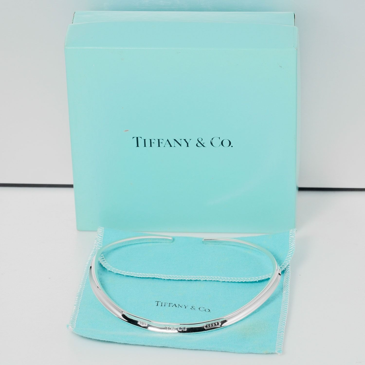 TIFFANY&Co. ティファニー 1837 ロゴプレート チョーカー