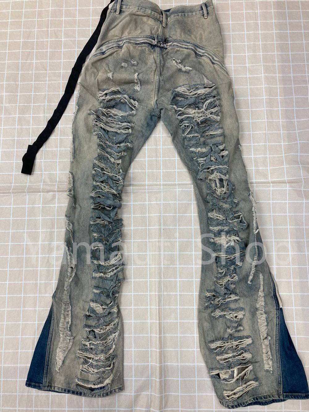 Rick Owens バイアスブーツカットbolan banana デニムパンツ 28 - メルカリ 