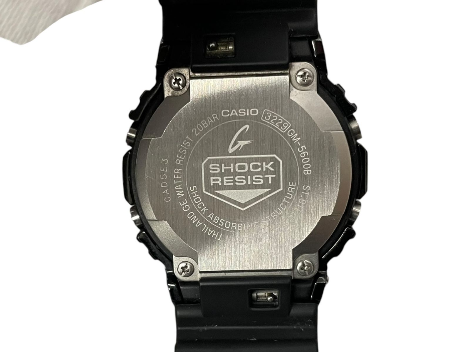 G SHOCK GM5600B 黒 GM5600B-3 | G-SHOCK G-STEEL Black | CASIO