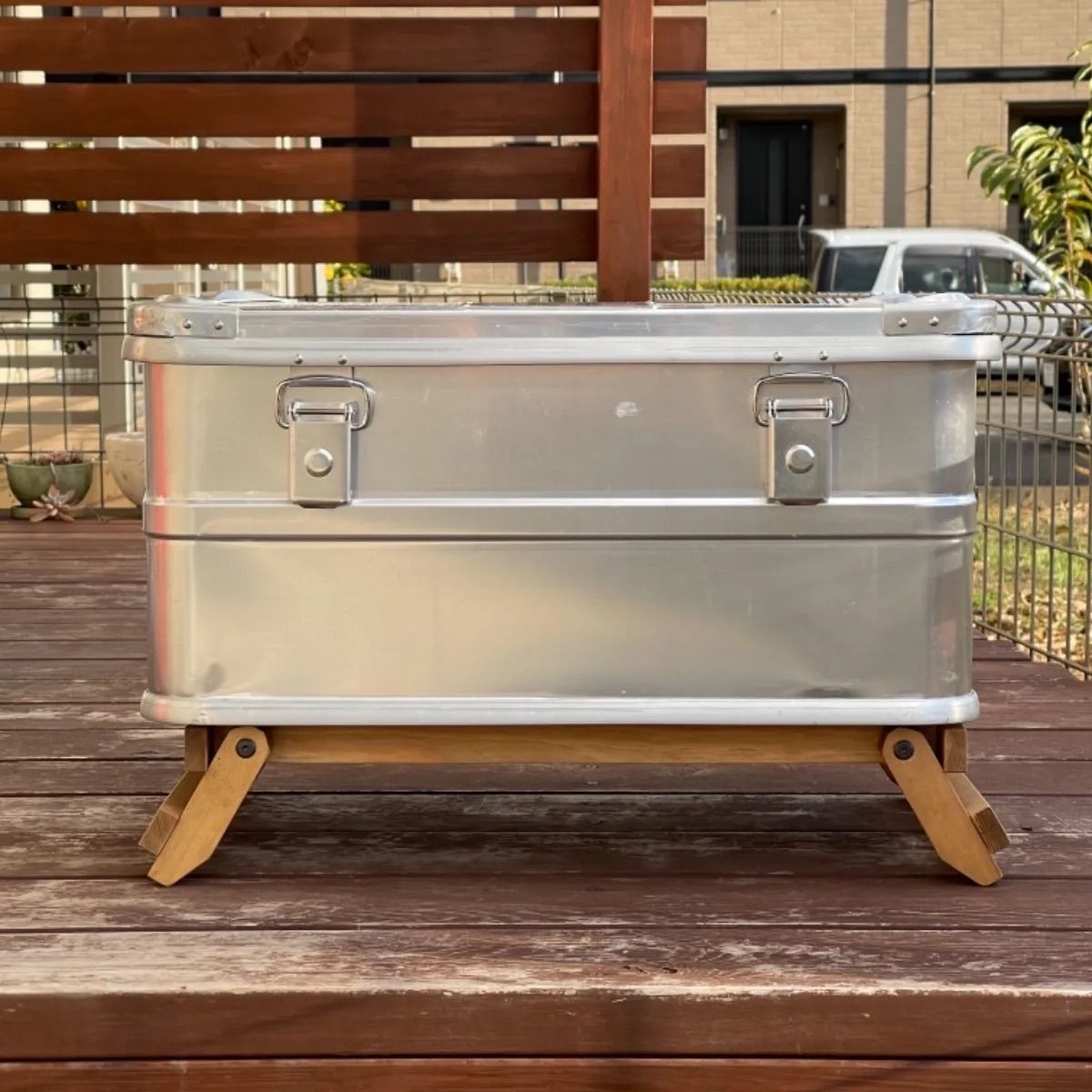 シェルコン50・アルミコンテナ用スタンド『Z-STAND-SC50』 - メルカリ