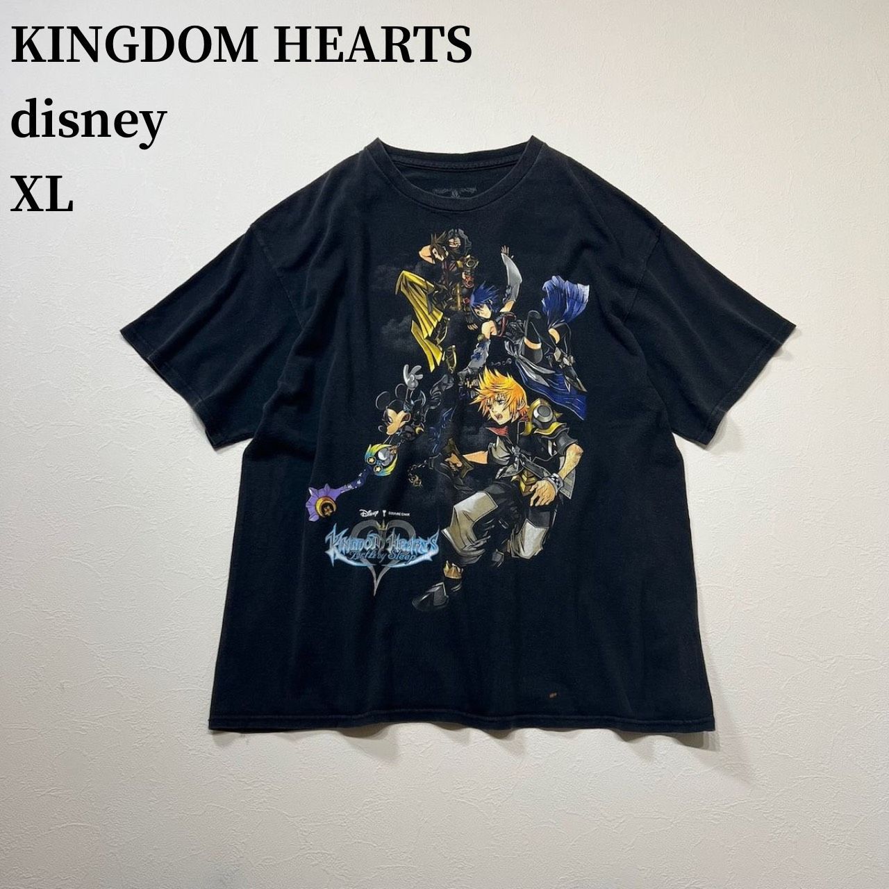 KINGDOM HEARTS disney キャラクター Tシャツ キングダムハーツ 