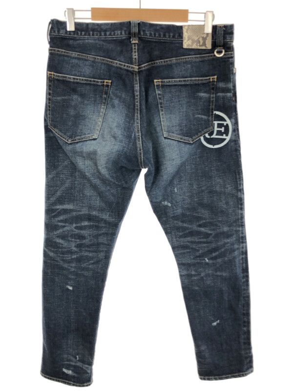 24SS uniform experiment ダメージ加工 デニム パンツ 2