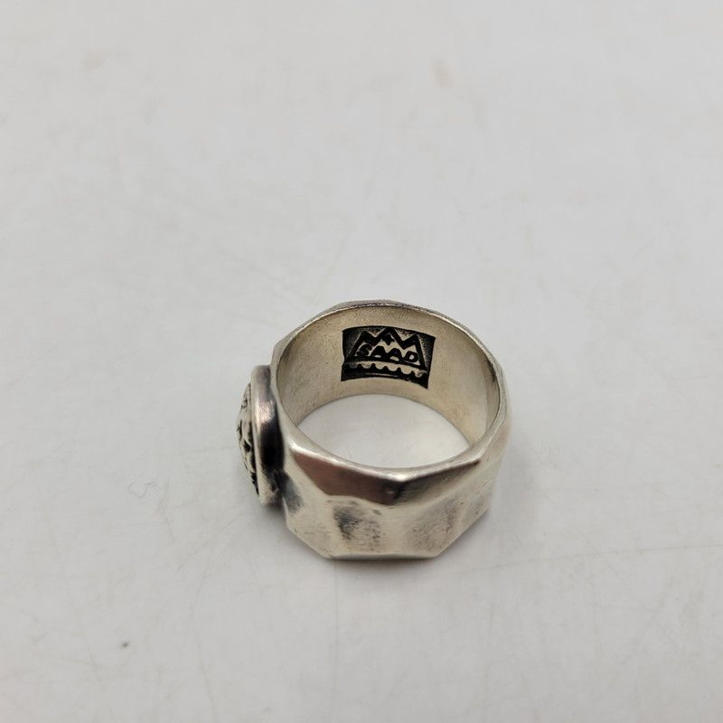 中古品】 SAAD サード 925 INDIAN RING インディアン リング 指輪