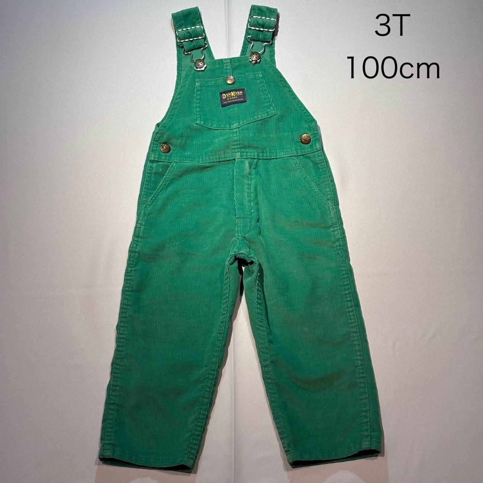 OSHKOSH オシュコシュ made in USA Vintage キッズ オーバーオール コーデュロイ 男の子 女の子