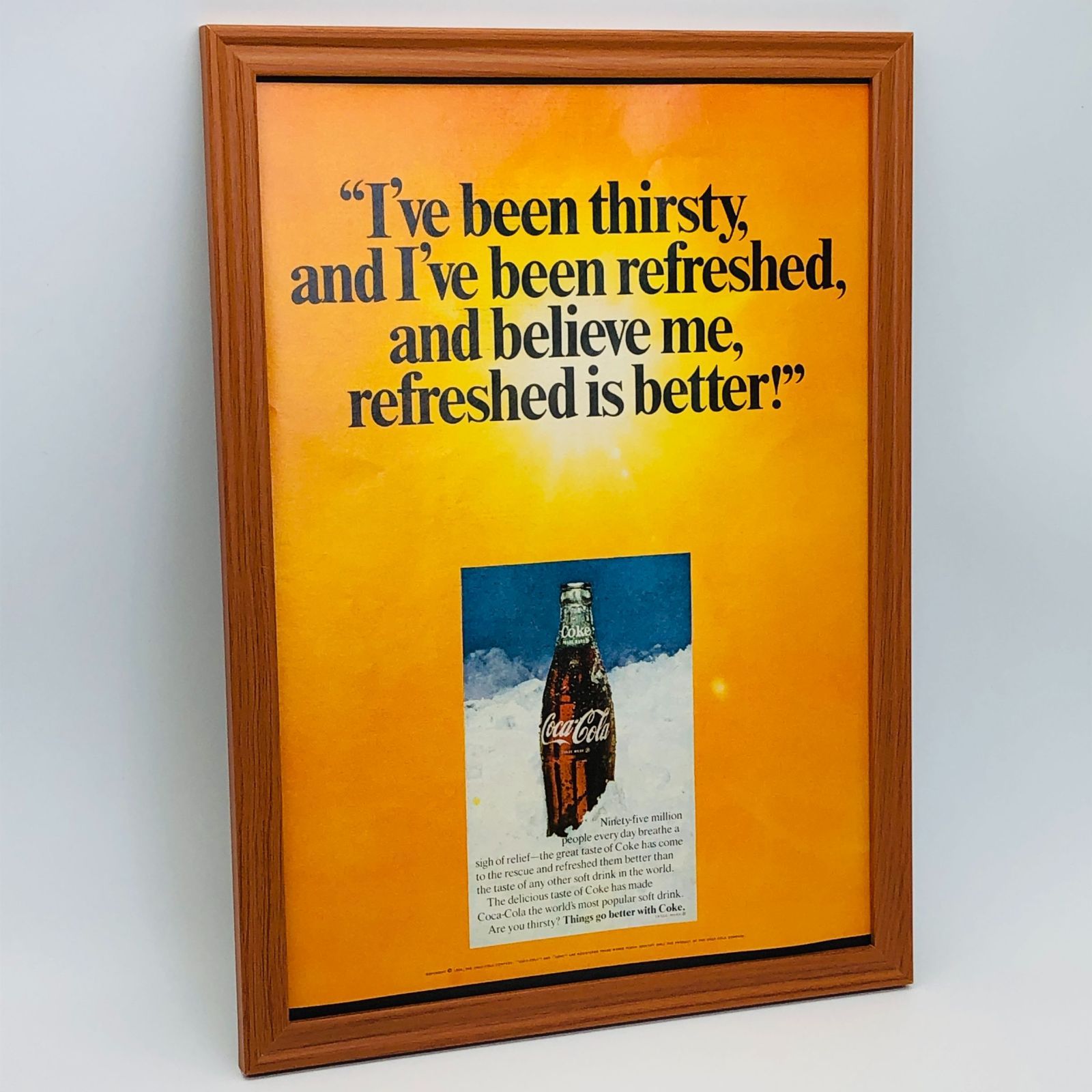 額付き「コカ・コーラ」発行ポスター コカ・コーラ ゼロ」3年ぶりのTVCMに菅田将暉さんが初登場‼ 新TVCM