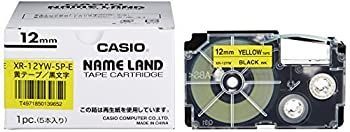 中古】カシオ ラベルライター ネームランド 純正 テープ 12mm XR-12YW