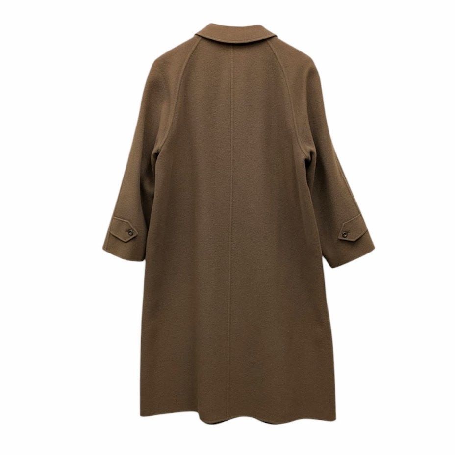 OLD BURBERRYS オールド バーバリー ウール カシミヤ ロングコートFT049-604-55 古着 ヴィンテージ ブラウン系 サイズ 11