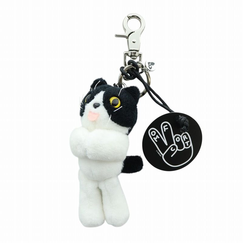 コンフォートソウル Comfort Seoul AEGIE KEY RING 一部 キーホルダー 白 ホワイト 黒 ブラック 3POBKR04 BW GY18 |MQ