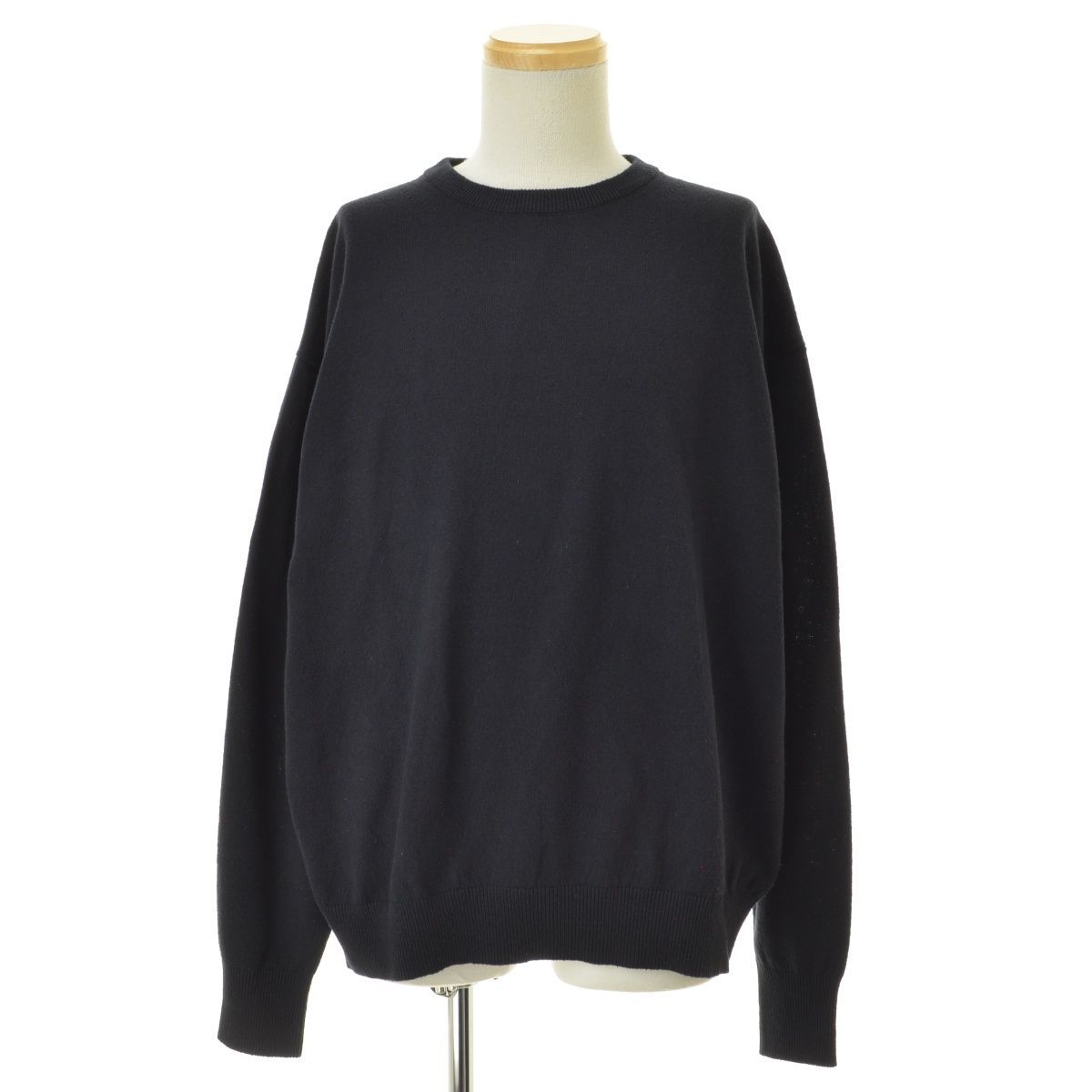 crepuscule】24SS 2401-018 Silk Linen L/S シルクリネン長袖ニット 