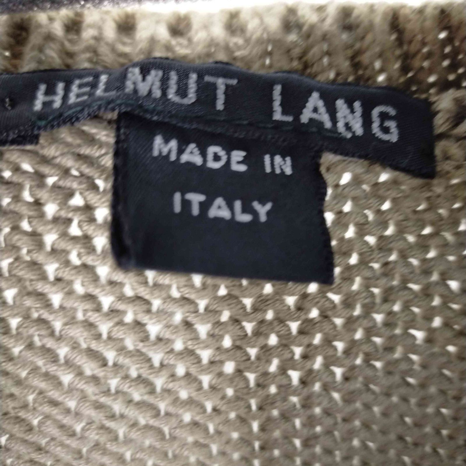 ヘルムートラング HELMUT LANG 90S 本人期 初期黒タグ バスストップ社 