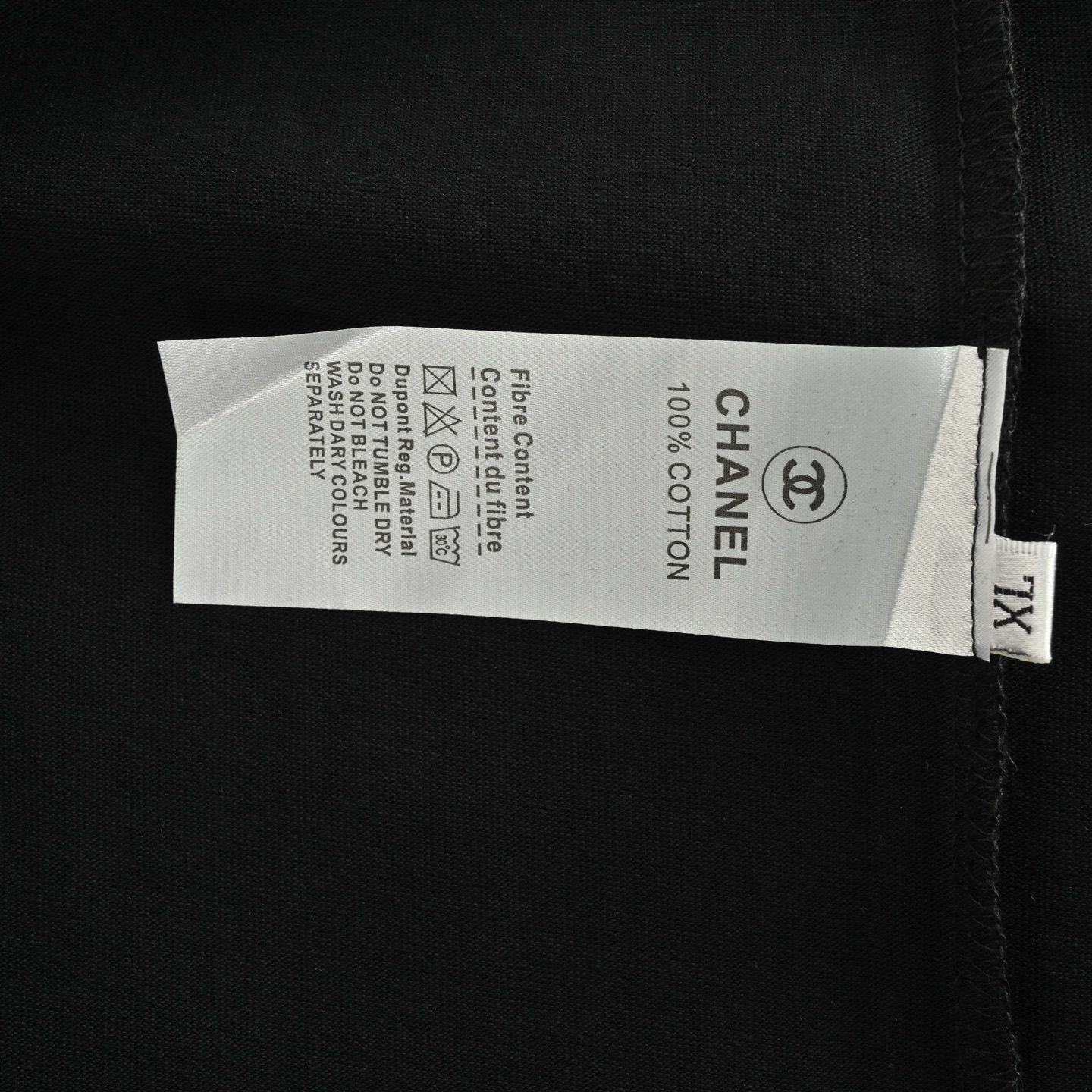 今日WTO】Chanel 25ss ネックライン小ラベル刺繍 T シャツ-ZY74