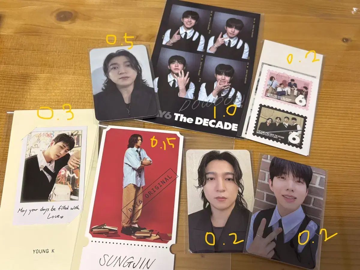 DAY6(デイシックス) The Decade トレカ グッズ 公式グッズ