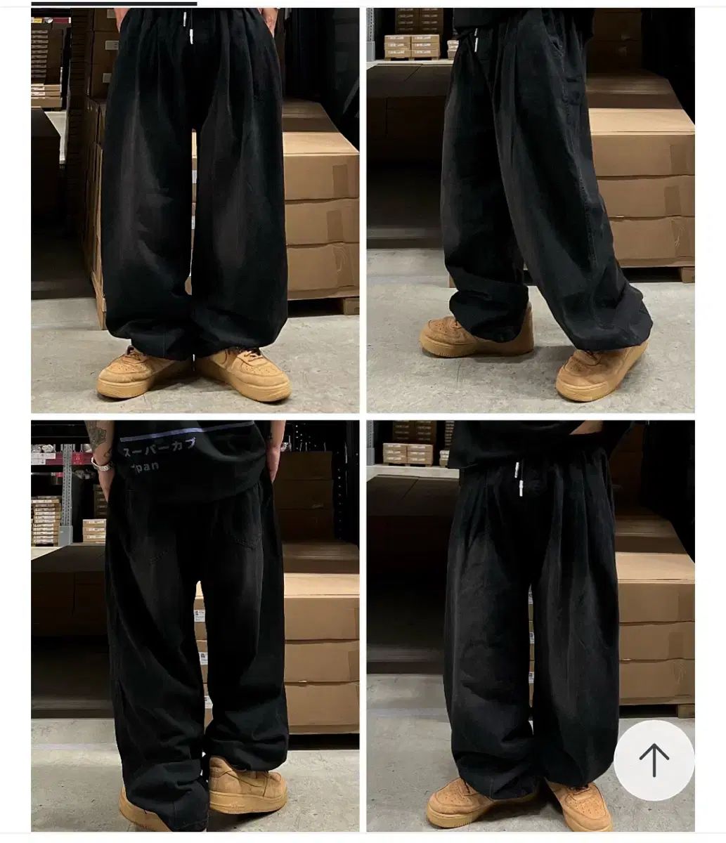 新品 バルーン ゴム デニムパンツ