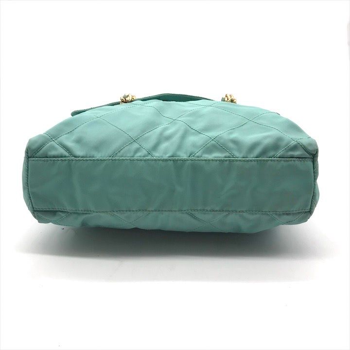 て*ち様 PRADA/プラダ 三角プレート　ショルダーバッグ　美品 良品 PRADA プラダ 三角ロゴ プレート キルティング ナイロン