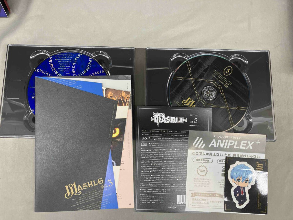 Mashle アニメ DVD 1〜4巻セット Blu-ray&DVD | TVアニメ『マッシュル-MASHLE-』公式サイト