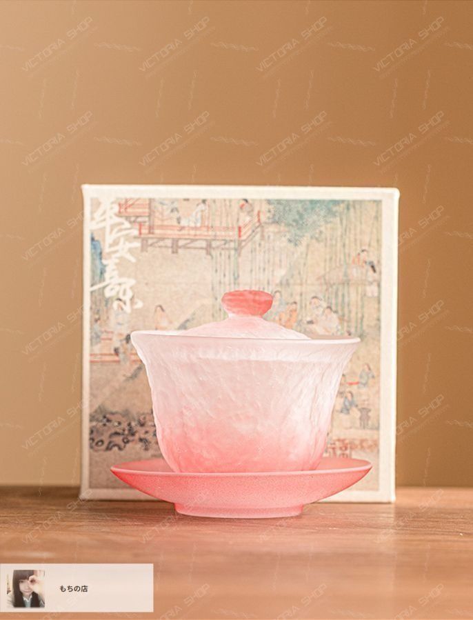 新しい未使用 茶器 茶芸 品茶杯 湯呑み 三才蓋碗 功夫茶器 中国