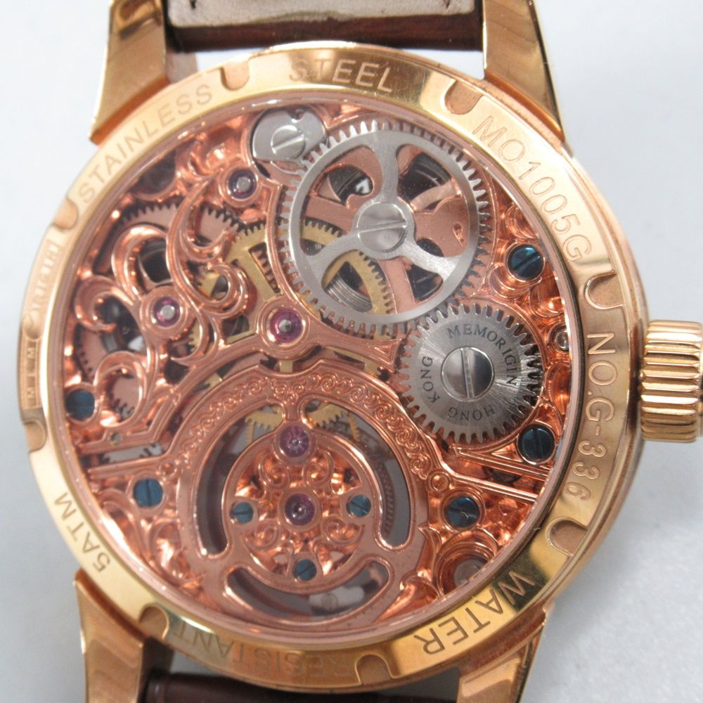メモリジン スターリット レジェンド トゥールビヨン SS/GP 裏
